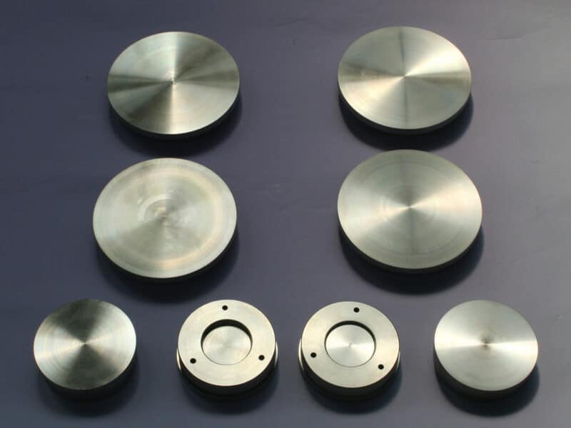 Adjustable support pads in stainless steel